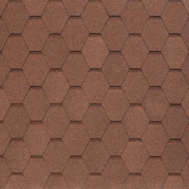 Бітумно-полімерна черепиця Tegola Nobil Tile Вест 1000х337 мм світло-коричневий
