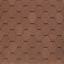 Бітумно-полімерна черепиця Tegola Nobil Tile Вест 1000х337 мм світло-коричневий Луцьк
