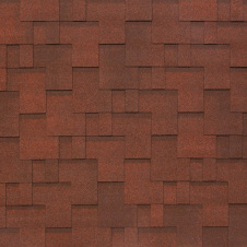 Фото - Битумно-полимерная черепица Tegola Nobil Tile Акцент 1000х337 мм темно-красный Битумно-полимерная черепица Tegola Nobil Tile Акцент 1000х337 мм темно-красный