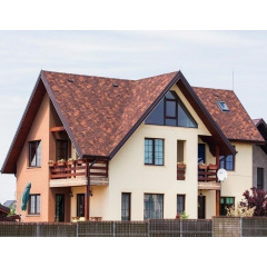 Бітумна черепиця Tegola Super Gothik 1000х337 мм береста Чортків