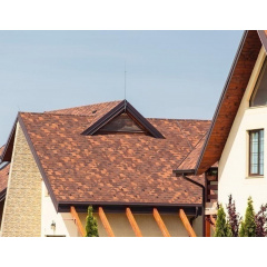 Бітумна черепиця Tegola Super Gothik 1000х337 мм осінній клен Червоноград