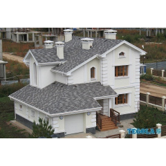 Битумная черепица Tegola Super Traditional 1000х340 мм альпийский сланец Бородянка