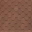 Бітумно-полімерна черепиця Tegola Nobil Tile Вест 1000х337 мм світло-коричневий Івано-Франківськ