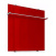 Полотенцесушитель Теплолюкс Flora стеклянный электрический 60х60 см красный