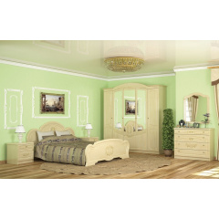 Спальня Мебель-Сервис Барокко 5Д береза Одесса