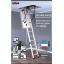 Чердачная лестница Oman Polar 120x70 см енергосберегающая Ужгород