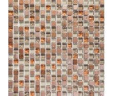 Мозаїка мармур скло VIVACER 1,5х1,5 DAF18, 30х30 см