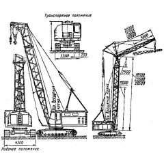 Оренда гусеничного крана МКГ-25 47 м Київ