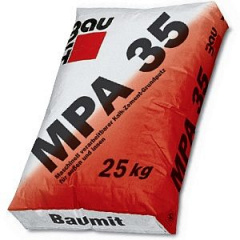 Штукатурка Бауміт МПА 35 25 кг Калуш