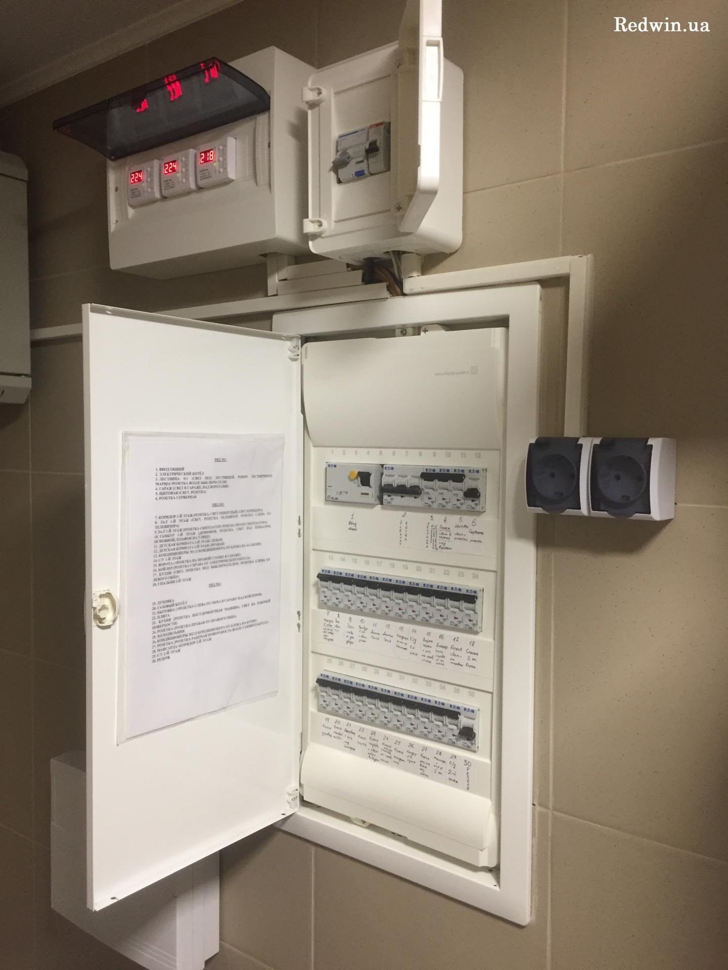 Проведение эл.проводки в квартире от Редвин Груп