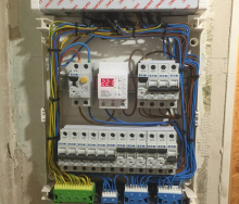 Электромонтаж в квартирах, домах, кафе и ресторанах.