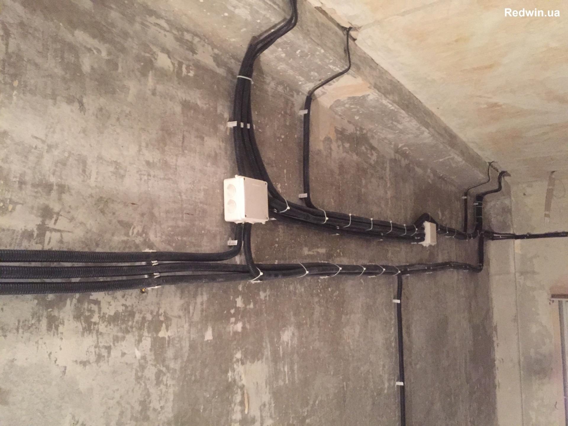 Електромонтажні роботи в квартирі від Редвин Груп