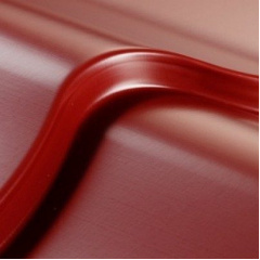 Металлочерепица Прушиньски Arad Optima PE 0,50 мм 350 мм 1179х45 мм коралл Ирпень