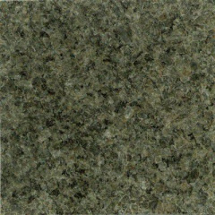 Гранитная плита GREEN SILK полировка 3 см серо-зеленый Каменка-Днепровская