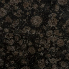 Гранітна плита BALTIC BROWN полірування 3х80х155 см чорно-коричневий Дніпро