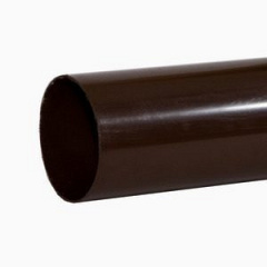 Труба водосточная Альта-Профиль Стандарт 74 мм 3 м коричневый Сумы