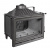 Камінна топка Uniflam 700 Option c шибером 12 кВт 692х664х484 мм