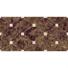 Керамическая плитка Navarti Crema Marfil Crown Marron 25х50 см