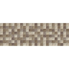 Керамическая плитка Baldocer Vasari Decor Kub Brown 28х85 см Киев