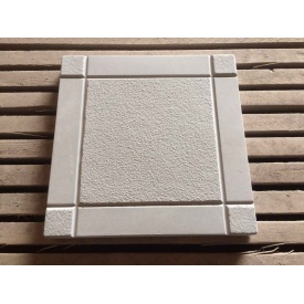Тротуарная плитка шагрень 295x295x25 мм серый