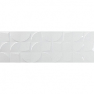 Керамічна плитка Navarti Blancos RLV Galagos Blanco Shiny 30х90 см