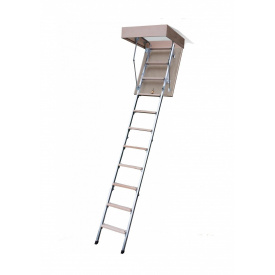 Чердачная лестница Bukwood ECO Metal 120х80 см 