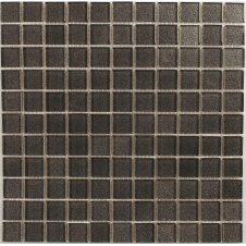 Стеклянная мозаика Керамик Полесье Silver Black 300х300х6 мм