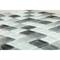 Скляна мозаїка Керамік Полісся Silver Grey Mix 300х300х6 мм Київ
