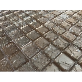 Стеклянная мозаика Керамик Полесье Gretta Beige 300х300х6 мм