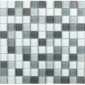 Скляна мозаїка Керамік Полісся Silver Grey Mix 300х300х6 мм