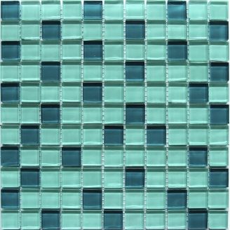 Скляна мозаїка Керамік Полісся Crystal Aqua Mix 300х300х6 мм