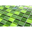 Скляна мозаїка Керамік Полісся Crystal Green Mix 300х300х6 мм Курінь