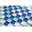 Стеклянная мозаика Керамик Полесье Crystal Shape Blue 300х300х6 мм Ковель