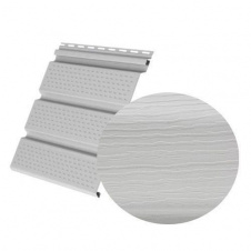 Софит Royal Europa Royal Soffit gray перфорированный 3660х340 мм