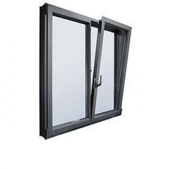 Вікно з теплого алюмінію ALUMIL S77SD77 1300х1400 см Хмельницький