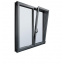 Вікно з теплого алюмінію ALUMIL S77SD77 1300х1400 см Вінниця