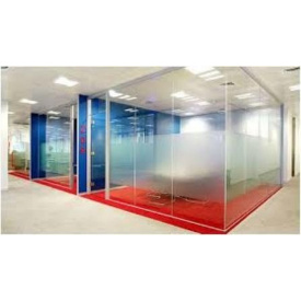 Алюминиевые перегородки для офиса из стекла или ДСП