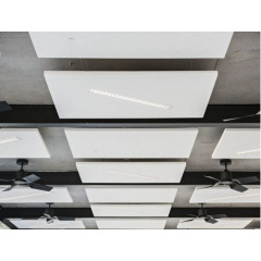 Подвесной акустический потолок AMF TOPIQ Sonic Element квадратный 1200x1200х40 мм белый Тернополь