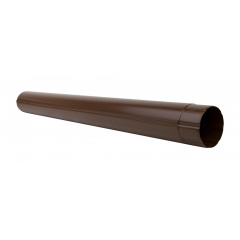 Водостічна труба Акведук Преміум 100 мм 3 м коричневий RAL 8017 Херсон