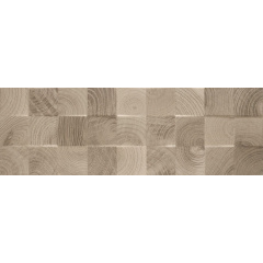 Настенная плитка Paradyz Ceramica Daikiri Wood Brown Struktura Kostki Sciana 25х75 см (017692) Сумы