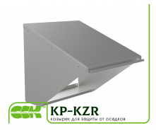 Козырек для защиты от осадков для канальной вентиляции KP-KZR-40-40