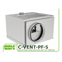 C-VENT-PF-S канальный вентилятор с вперед загнутыми лопатками в шумоизолированном корпусе