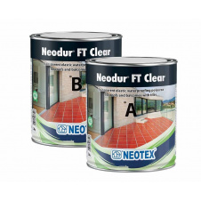 Полімерне покриття для гідроізоляції плиткових поверхонь Neotex Neodur FT Clear A+B 8 кг