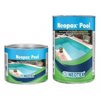 Епоксидна фарба з УФ-фільтрами Neotex Neopox Pool A + B 10 кг для плавальних басейнів