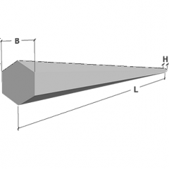 Опора железобетонная шестигранная СНВ 1,2-10 10 м Коломыя