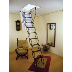 Лестница на чердак Oman Termo Flex Metal Box 90x60 Ровно