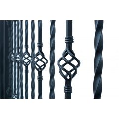 Кованое ограждение М-23 Каменское