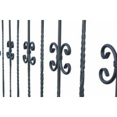 Кованое ограждение М-22 980 мм Шепетовка