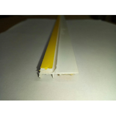 Профиль оконный примыкания с манжетой 9 мм без сетки Миргород