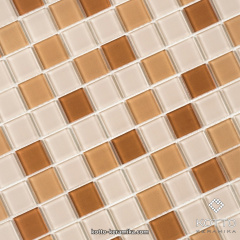 Скляна мозаїка Котто Кераміка GM 4016 C3 OCHRA D BEIGE M BEIGE W 300х300х4 мм Київ